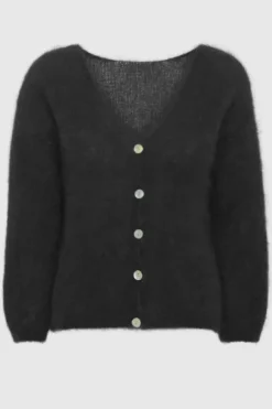 Americandreams - Cornelia mohairneuletakki, black