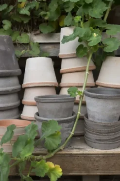 Bergs Potter - ruukku Parade RAW Grey, Ø 13 cm
