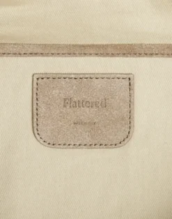 Flattered - Alva shoulder bag, suede sand