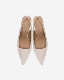 Flattered - Franchesca Suede korkokengät, sand