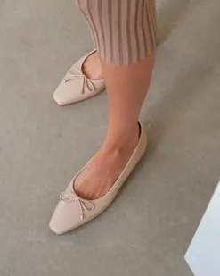 Flattered - Monica ballerinat, beige