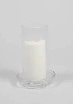 Gilly lasinen kynttilänjalka pöytäkynttilälle