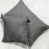 Himla - Hannelin pellavatyynynpäällinen, tummanharmaa