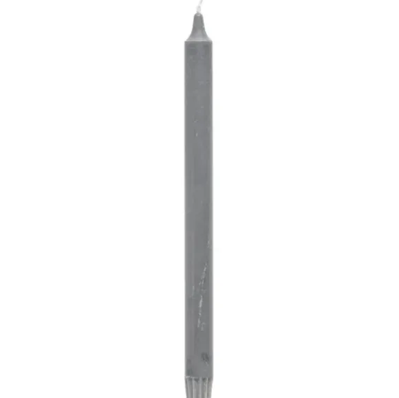 Kruunukynttilä 8-pack, grey