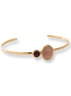 Memorable Peach Moonstone Garnet GP rannekoru