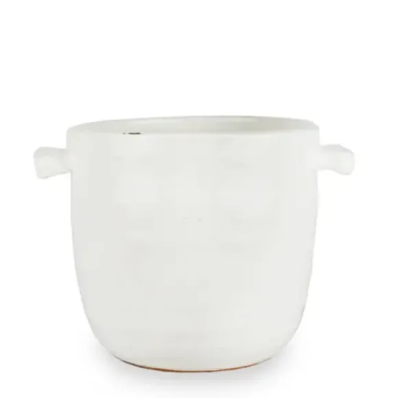 Olsson & Jensen - Keraaminen ruukku 22cm, valkoinen