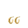 Pernille Corydon - Small Hana Earrings 12mm, kulta