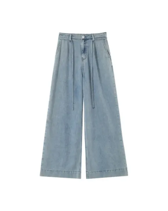 Pompon farkut, skye blue