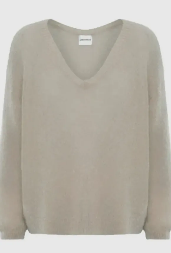 Silja mohairneule, beige