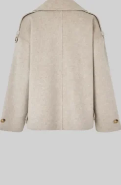 Walance lyhyt villakangastakki, beige melange