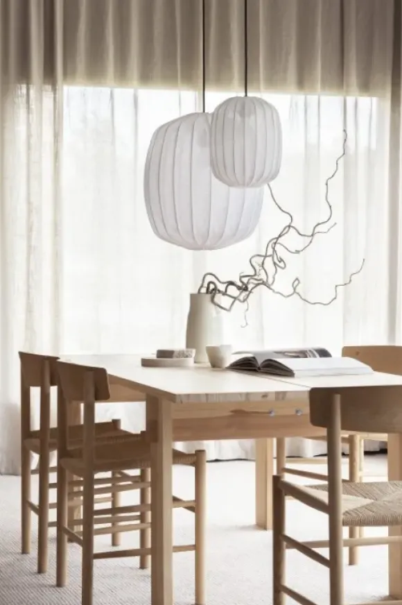 Watt&Veke - Prisma 25 kattovalaisin pellavaa, white