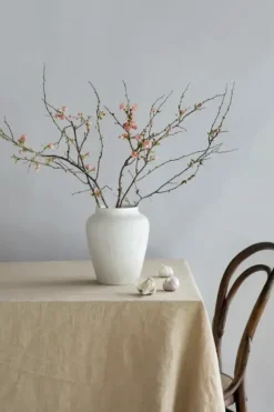 Willow maljakko H35 cm, valkoinen